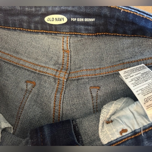 Old Navy Pop Icon Blue Skinny Jeans Versatile Everyday Wear Sz-6 Short.   P13 - Picture 6 of 10